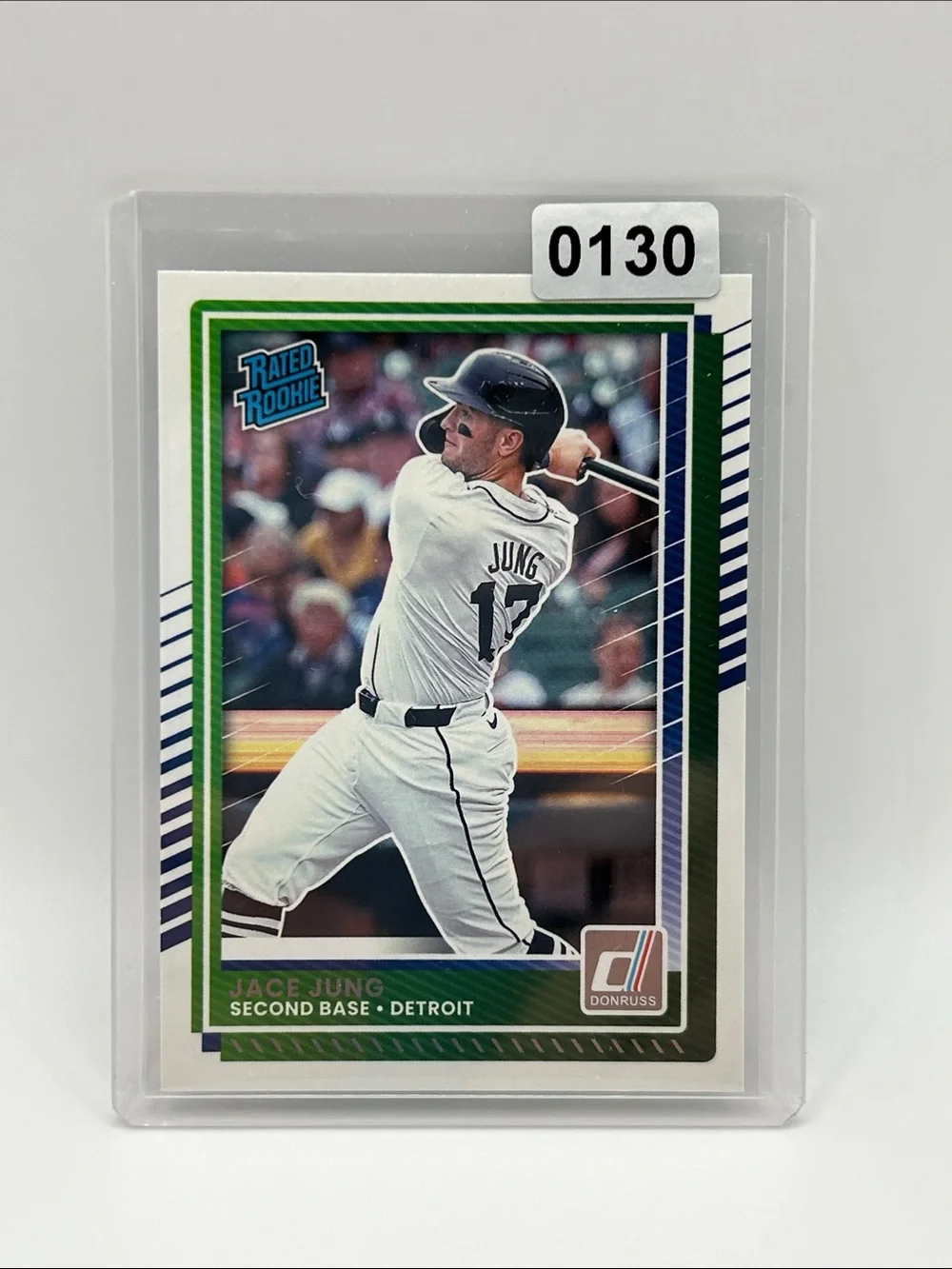 Jace Jung Donruss Rated Rookie Baseball Card ⚾️ Detroit